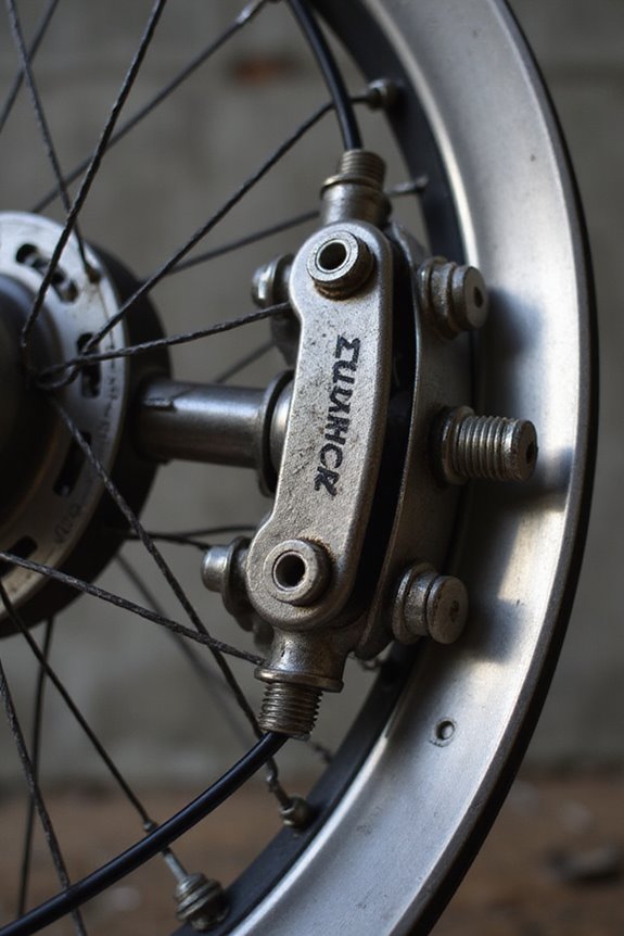 adjust u brake spring tension