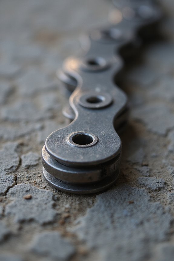 align and secure chain ends