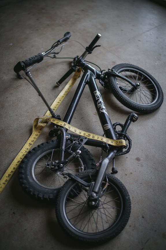 bmx bike height considerations