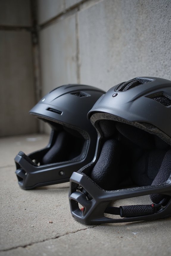 bmx helmets provide enhanced protection