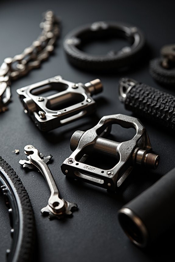 bmx racing pedal options