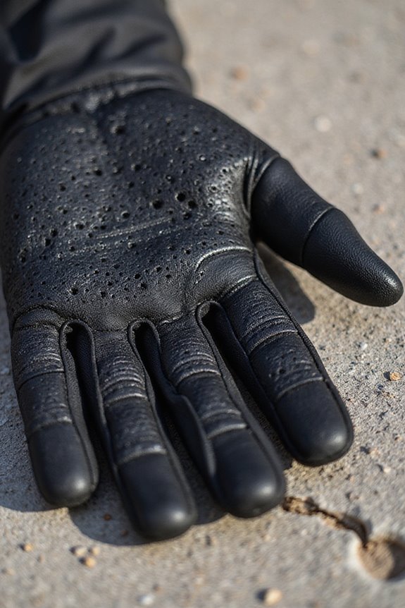 breathable durable glove materials