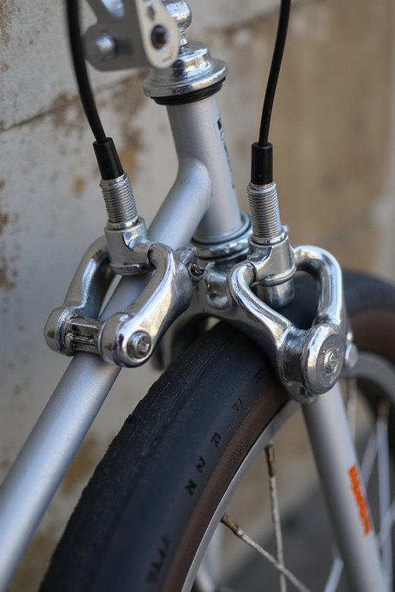 center u brake arms properly