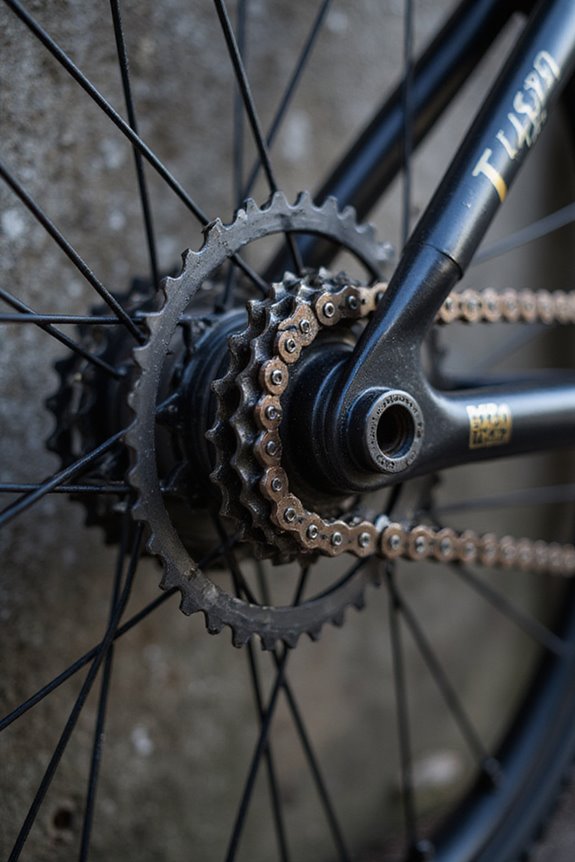 chain slack and alignment