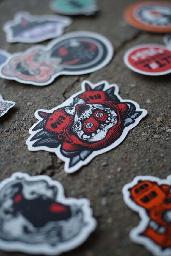 choose durable bmx stickers
