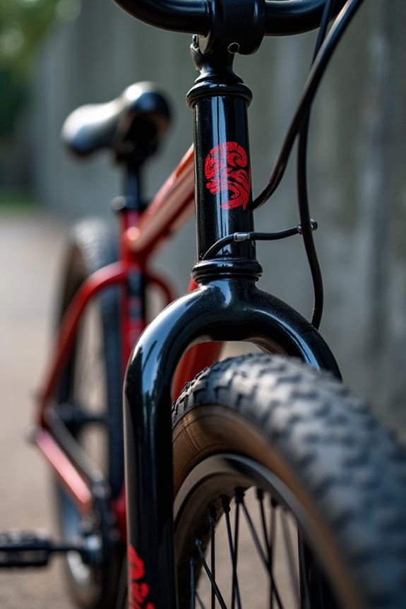 choosing redline bmx parts