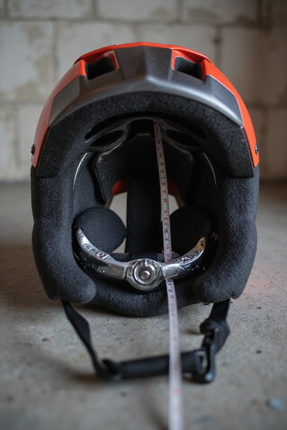 comfortable and secure helmet fitting