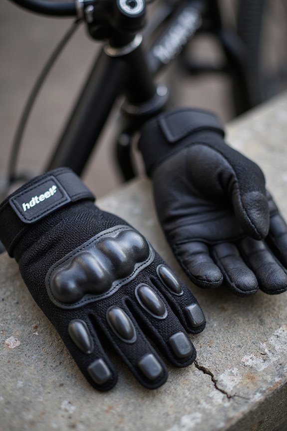 comfortable performance enhancing bmx gloves