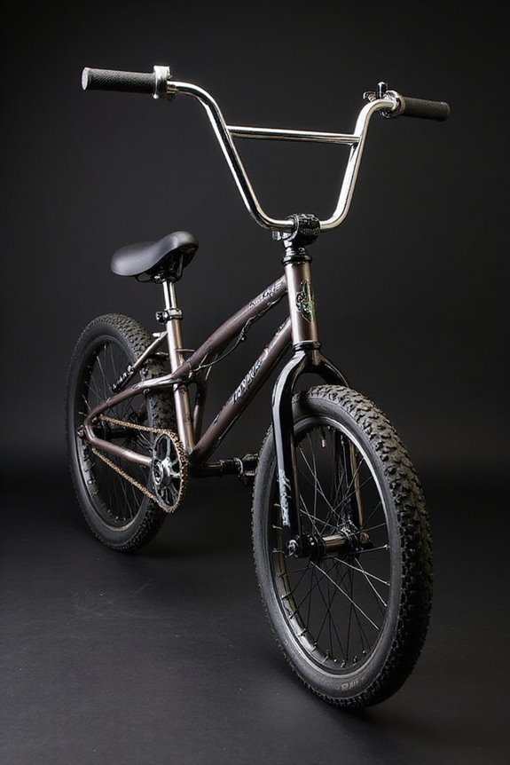 flatland versus street bmx