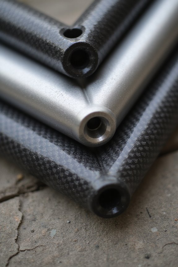 frame materials affect performance