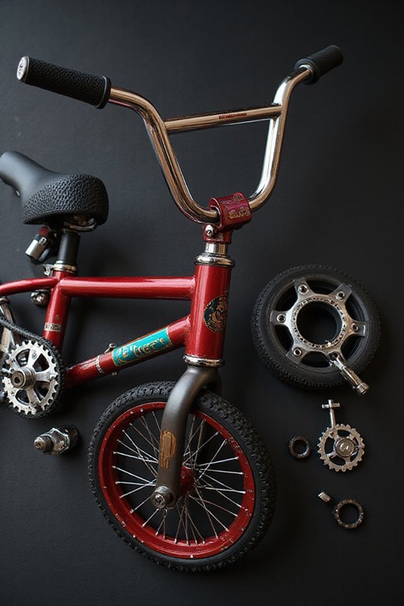 top red bmx bikes